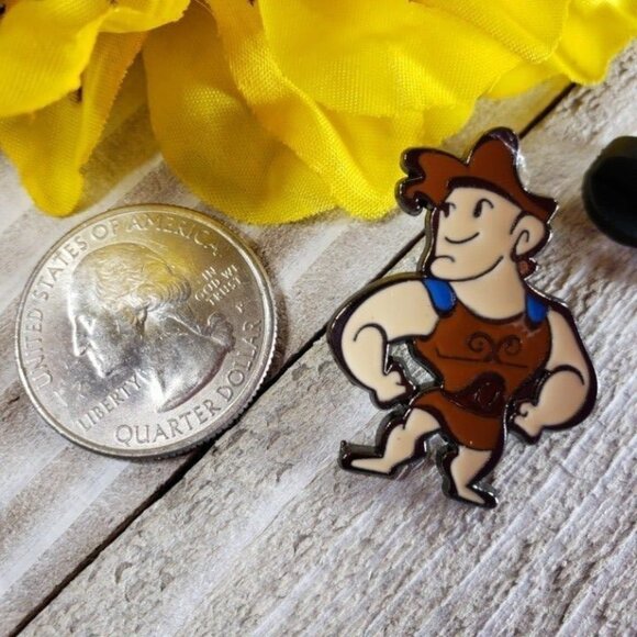 Disney Hercules Trading Pin Hero Demigod Kawaii Art Brooch Lapel Pin Jewelry - Picture 2 of 5